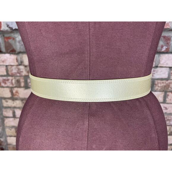 Nine west belt Genuine leather gold y2k small - Picture 6 of 10